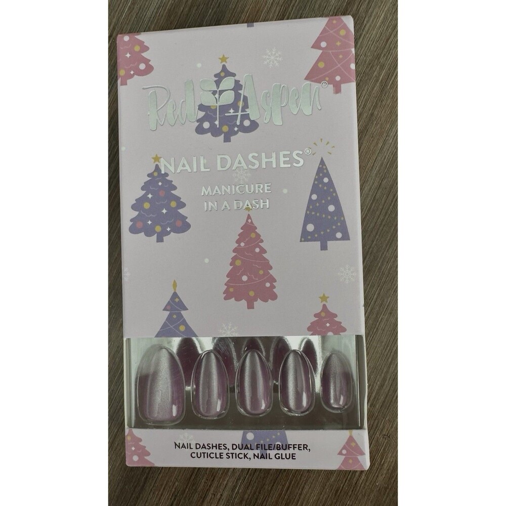 Red Aspen Nail Dashes Manicure In A Dash Short Almond Nail Dashes New In Box